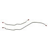 Rear Axle Disc Brake Lines 1969-73 Nova - image 1
