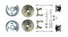 Ford 9" Rear Disc Brake Conversion Kit 9" Small Bearing Rears - image 1