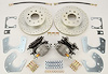 Ford 9" Rear Disc Brake Conversion Kit Cross-Drilled Rotors - image 1