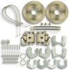 Ford 9" Rear Disc Brake Conversion Kit Non Cross-Drilled Rotors - image 2