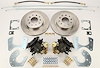 Ford 9" Rear Disc Brake Conversion Kit Non Cross-Drilled Rotors - image 1
