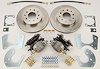 Ford 9" Rear Disc Brake Conversion Kit Non Cross-Drilled Rotors - image 1