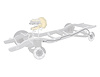 70 Disc - Front to Rear Brake Line - image 1