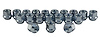 Standard Bulge Acorn Lug Nut Set Open - image 1