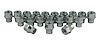 ET Style Bulge Acorn Lug Nut Set Open - image 1