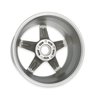 TTR29-8116160-C Rocket Flare Wheel [Size: 18" x 11"] Titanium/Machined Finish - image 4