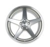TTR29-8116174-B Rocket Flare Wheel [Size: 18" x 11"] Titanium/Machined Finish, Fits 06-13 & 15-19 Chevy Corvette Grand Sport/Z06 - image 2