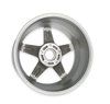 TTR29-816155-C Rocket Flare Wheel [Size: 18" x 10"] Titanium/Machined Finish - image 4