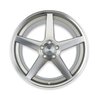 TTR29-826155-D Rocket Flare Wheel [Size: 18" x 12"] Titanium/Machined Finish - image 2
