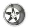 TTR29-826155-D Rocket Flare Wheel [Size: 18" x 12"] Titanium/Machined Finish - image 4