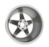 TTR29-826160-D Rocket Flare Wheel [Size: 18" x 12"] Titanium/Machined Finish - image 4