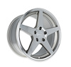 TTR29-886150-A Rocket Flare Wheel [Size: 18" x 8"] Titanium/Machined Finish - image 1