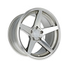 TTR29-896145-C Rocket Flare Wheel [Size: 18" x 9"] Titanium/Machined Finish - image 1