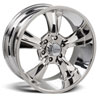 Rocket Booster 6 Size 20x9 6x5.50 Bolt Pattern 0 Offset 5.00 Backspace Chrome - image 1