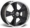 Modern Muscle Booster Wheel - Black 1993-02 Camaro/Firebird - image 1