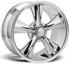 Modern Muscle Booster Wheel - Chrome 1993-02 Camaro - image 1