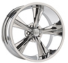 Booster Wheel - Chrome Size: 20" x 10" - image 1