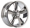 Booster Wheel - Chrome Size: 17" x 7" - image 2