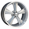 20x8.5 Booster Hyper Silver 5x5.00 5.25 bs - image 1