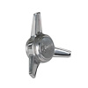 Vintage 3-Bar Knock-Off Polished Deep Angle Pair