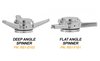 Vintage 3-Bar Knock-Off Polished Deep Angle Pair - image 2