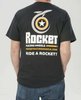 Rocket Racing Wheels Logo TShirt Black Medium - image 2