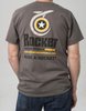 Rocket Racing Wheels Logo TShirt Gray Small - image 2