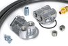 Single Oil Filter Relocation Kit Ford 4.6L/5.0L Coyote/5.4L/6.8L V10, 2007-15 GM LS - image 3