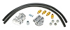 Single Oil Filter Relocation Kit Ford Inline-6/V6/V8, Mopar Slant-6/V8 - image 1