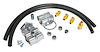 1827 Oil Filter Relocation Kit [Single Filter 90 Degree Horizontal Ports] - image 1