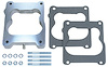 1" Quadrajet Carburetor Spacer With PCV Open Plenum - image 1