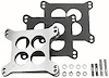 Holley & AFB 4-bbl 8° Leveling Block Carburetor Spacer Ported - image 1
