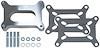 1" Holley 2-bbl Carburetor Spacer Open Plenum - image 1