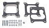 Carburetor Adapter With PCV Holly 4V to Quadrajet Base - image 1