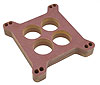 1" 4-bbl Holley/AFB Carburetor Spacer Ported - image 1