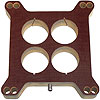 Swirl Torque Carburetor Spacer 1" Holley/AFB with PCV 4-bbl - image 2