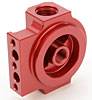 Single Remote oil filter base for use with PH8A filter (or equivalent) - image 4