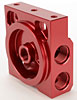 Single Oil Filter Base 12AN Ports - image 4