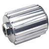 90° High Flow Fuel Filter Anodized 1/2" NPT Ports - image 1