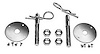 Hood Pin Set 3/16" Flip-Over Style - image 1