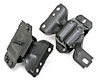 4208 OE STYLE RUBBER ENGINE MOUNT PADS; FORD 4.6L MUSTANG - image 1