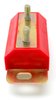 Transmission Mount Pad for Ford C4, C6, FMX Transmissions, Polyurethane [Red] - image 3