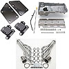 Engine Swap Motor Mount Kit Chevy LS1/Vortec into vehicle with SBC V8 Mounts - image 1