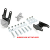 Engine Swap Motor Mount Kit Without Pads Mopar B/RB Big Block into 1967-1972 Mopar A-Body Chassis with Small Block V8 K-Member - image 1
