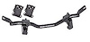Universal Crossmember Motor Mounts Small Block Chevy 265-350 - image 1