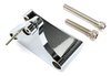 Chrome and Polished Aluminum Timing Tab Fits Small Block Chevy - image 2