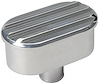 Aluminum Oval Valve Cover Breather Push-In - image 1