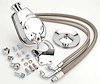 6913K Power Steering Kit Small Block Chevy, Includes: Pulley, Pump, Mounting Bracket and Hose Kit - image 1