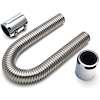 Stainless Steel Radiator Hose Kit Hose Length: 24" - image 1