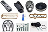 OE Reproduction Powdercoated Steel Valve Cover Kit 1958-86 Small Block Chevy 283-400 Includes: - image 1